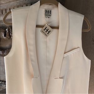 Available. NWOT Haute Hippie Silk Vest size 2